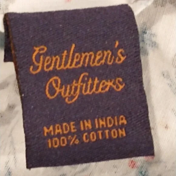 Gentlemen's Outfitter's Men's Short Sleeve Button Up Shirt, Size Large - Picture 5 of 5